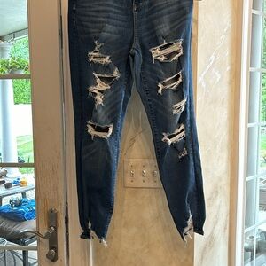 2pairs of American Eagle Jeans/ 2 pairs of jeans size 10&12